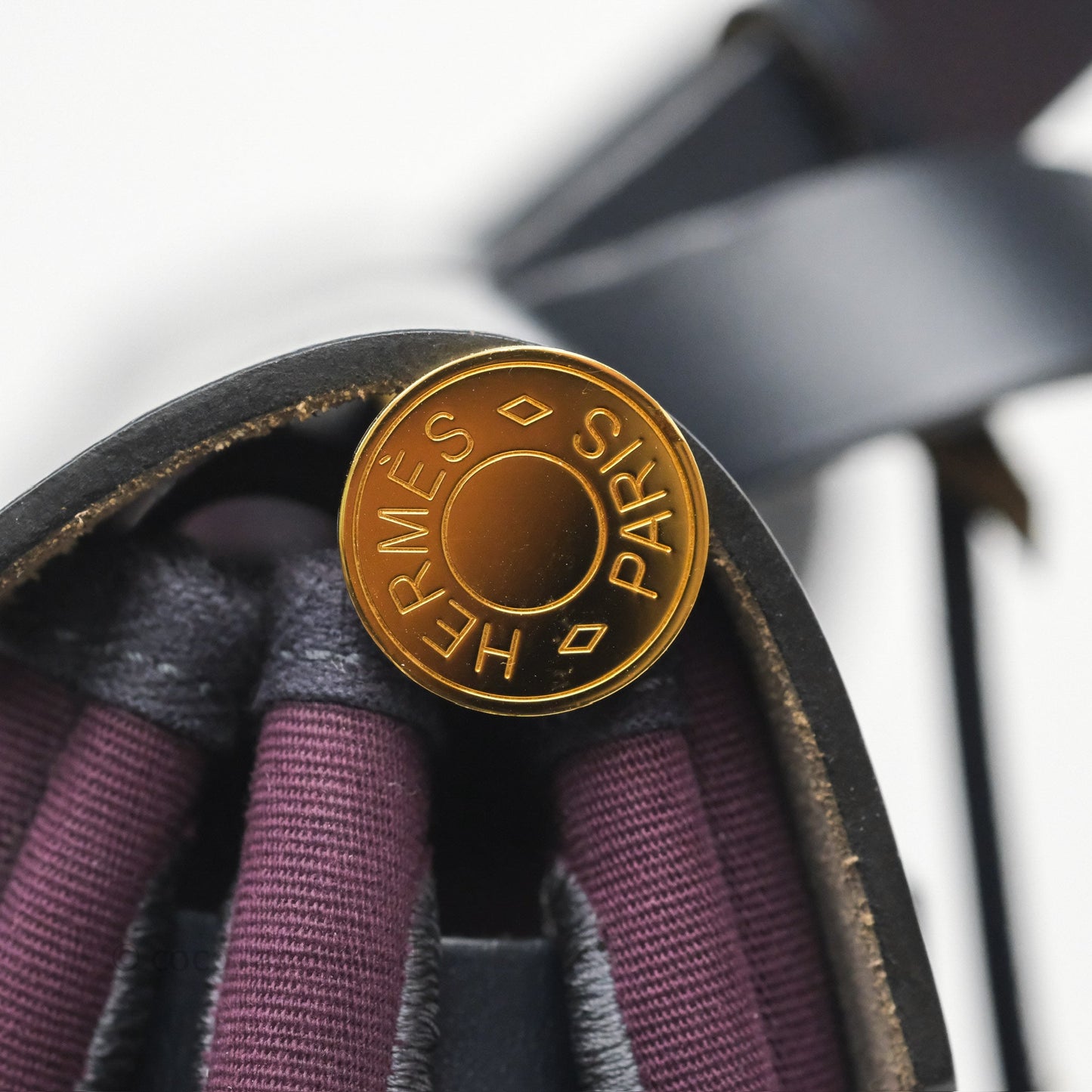Hermès Herbag Zip 31 Retourne Cassis Bleu Indigo