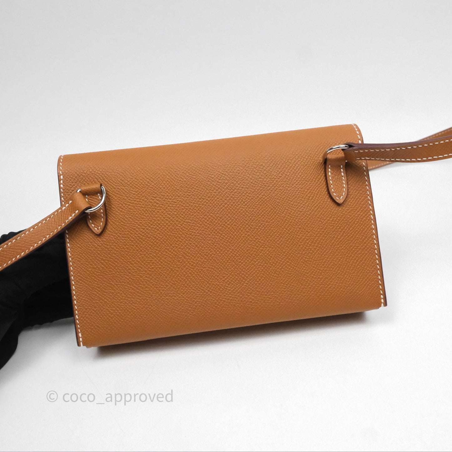 Hermès Hermesnap Wallet Epsom Gold 37 Palladium Hardware