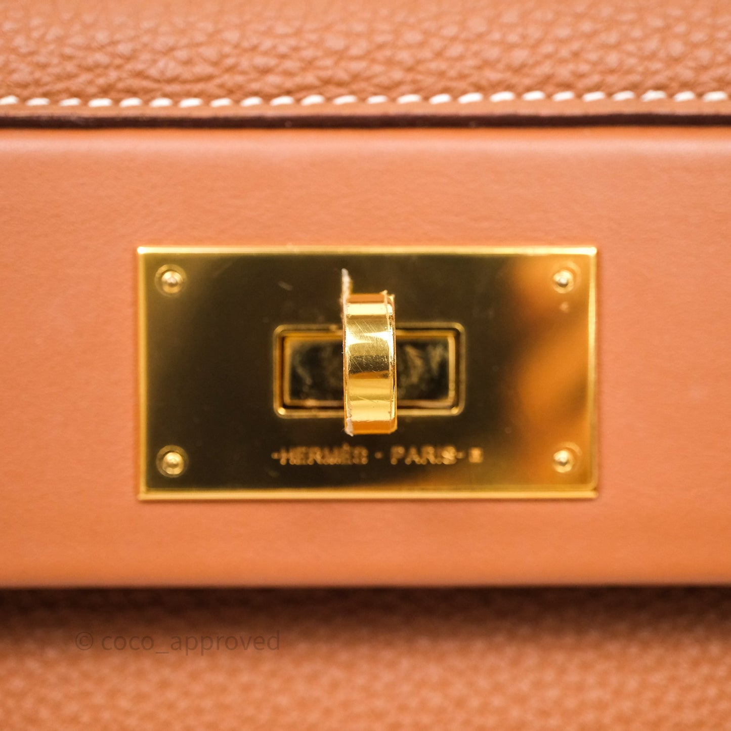 Hermès 24/24 29 Gold Togo/Swift Gold Hardware