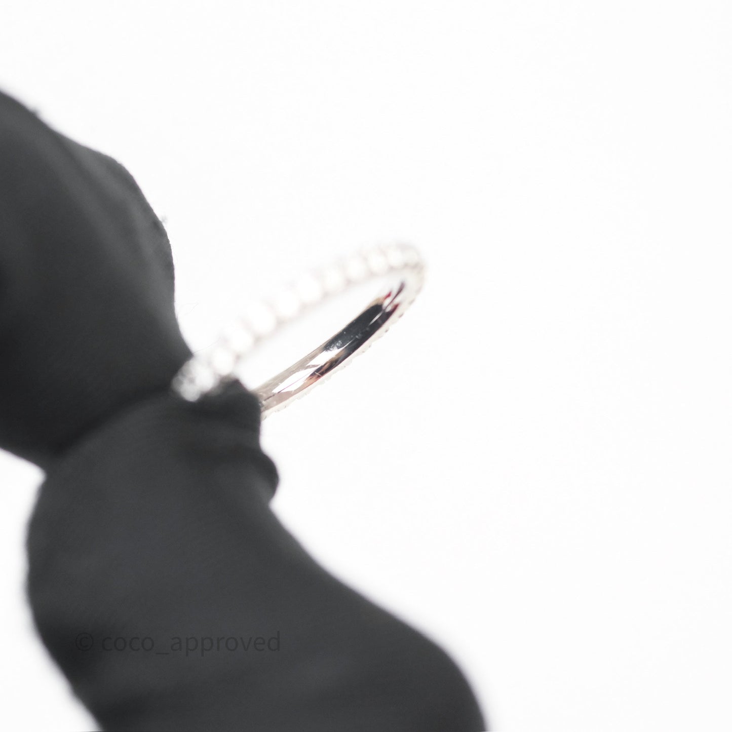 Cartier Diamonds Ring White Gold Size 46