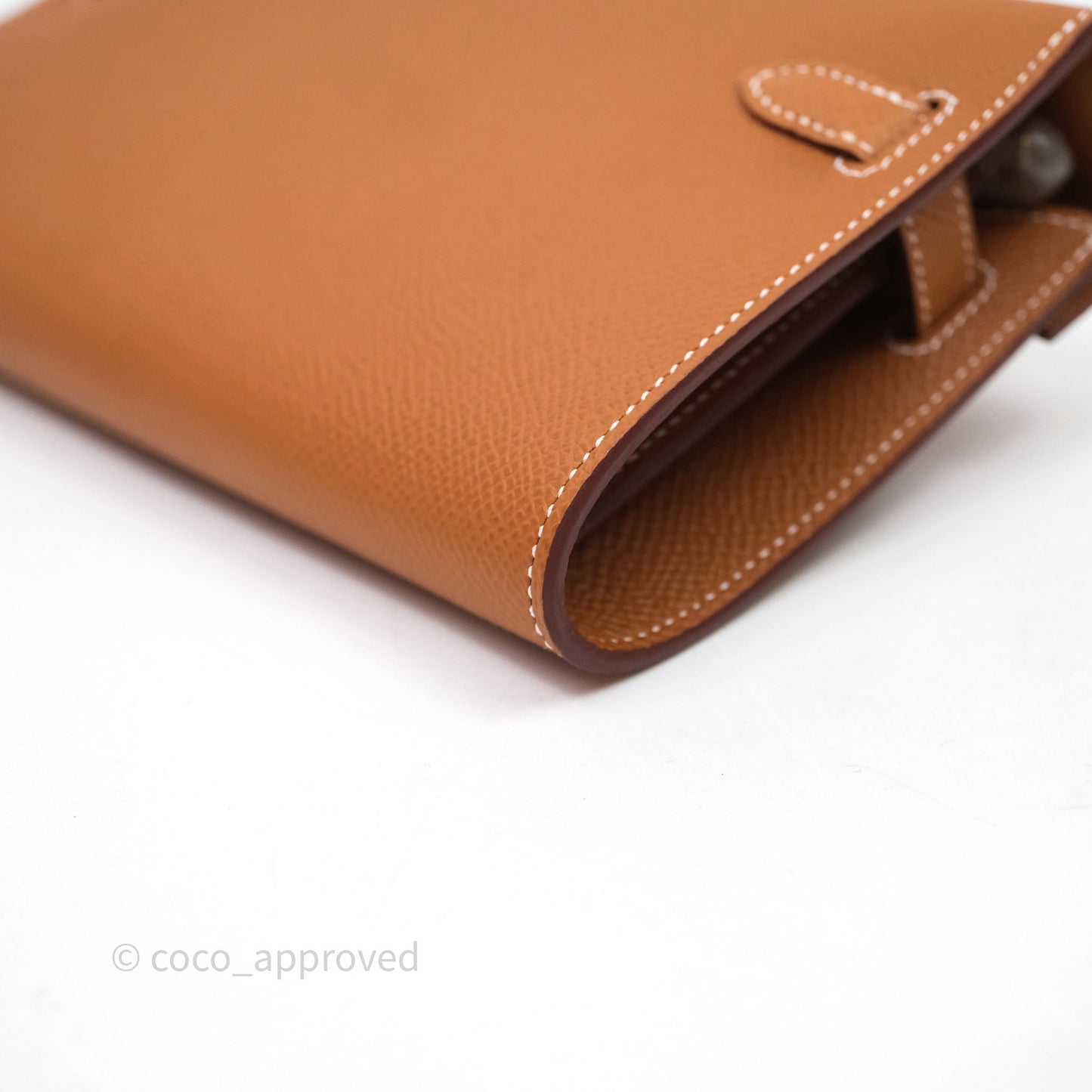 Hermès Kelly To Go Wallet Gold 37 Epsom Gold Hardware