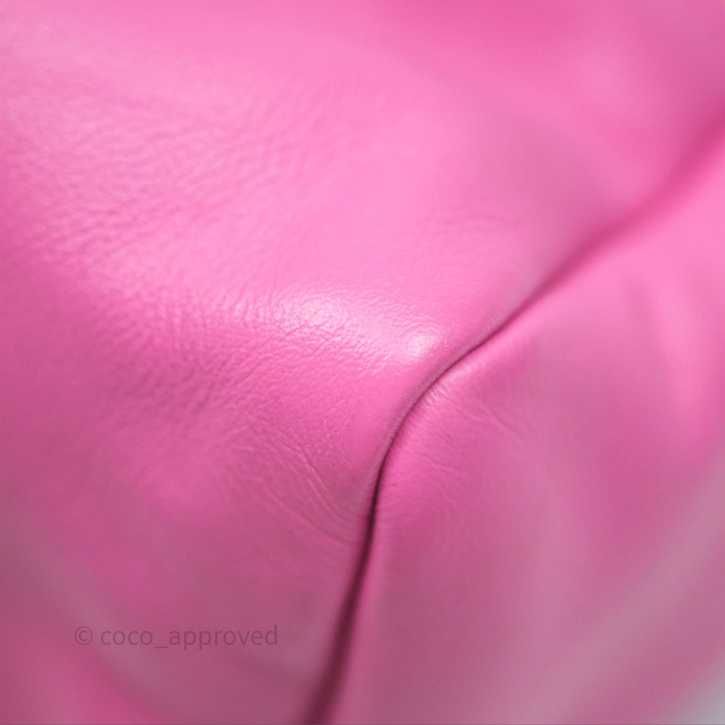 Chanel 31 Large Shopping Bag Leaves Printed Canvas/ Calfskin Pink