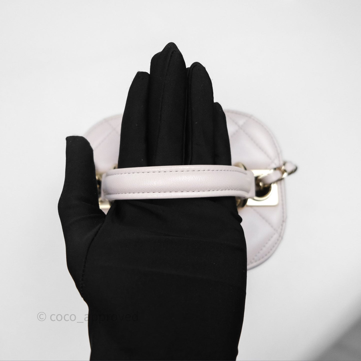 Chanel Trendy CC Vanity Case Lilac Lambskin Gold Hardware