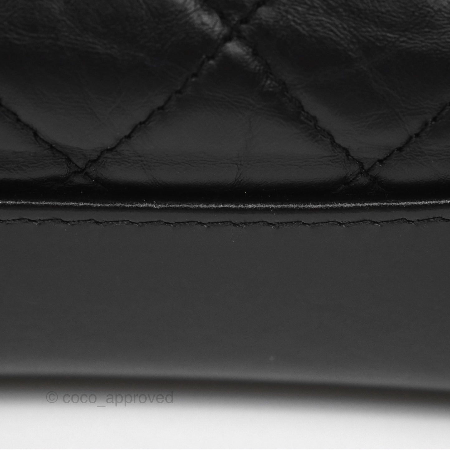 Chanel Medium Gabrielle Backpack Black Aged Calfskin