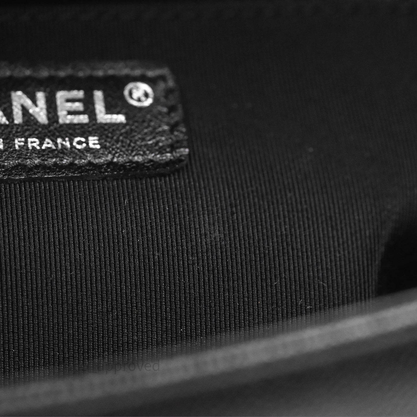 Chanel Quilted Medium Boy Black Caviar Ruthenium Hardware