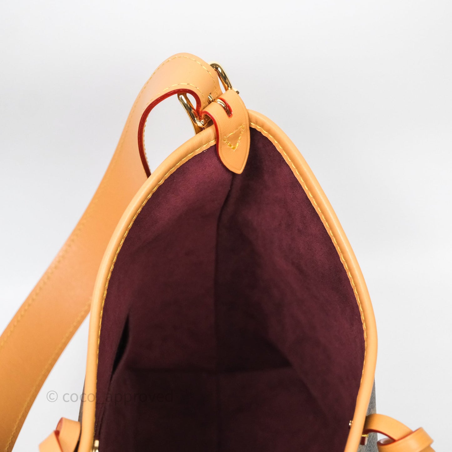 Louis Vuitton Carry All PM Shoulder Bag Monogram Canvas