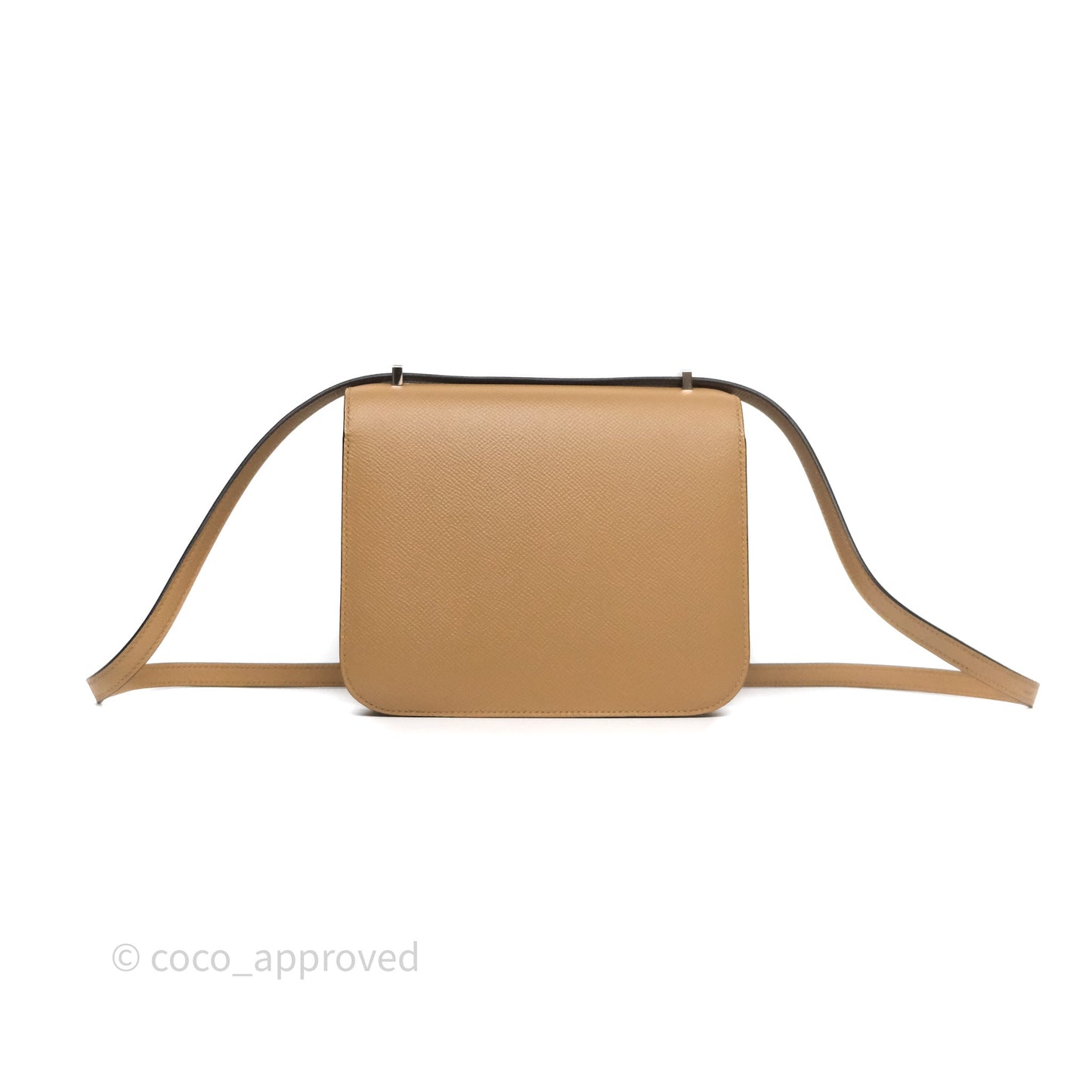 Hermès Constance Mini 18cm Chai 0M Epsom Palladium Hardware