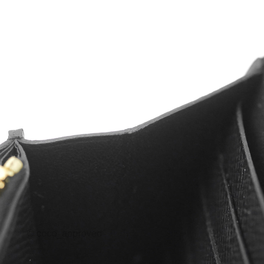 Hermès Constance Long To Go Wallet Black Epsom Gold Hardware