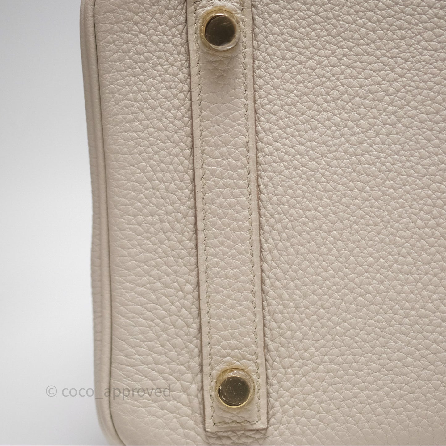 Hermès Birkin 30 Retourne Beton 8L Togo Gold Hardware