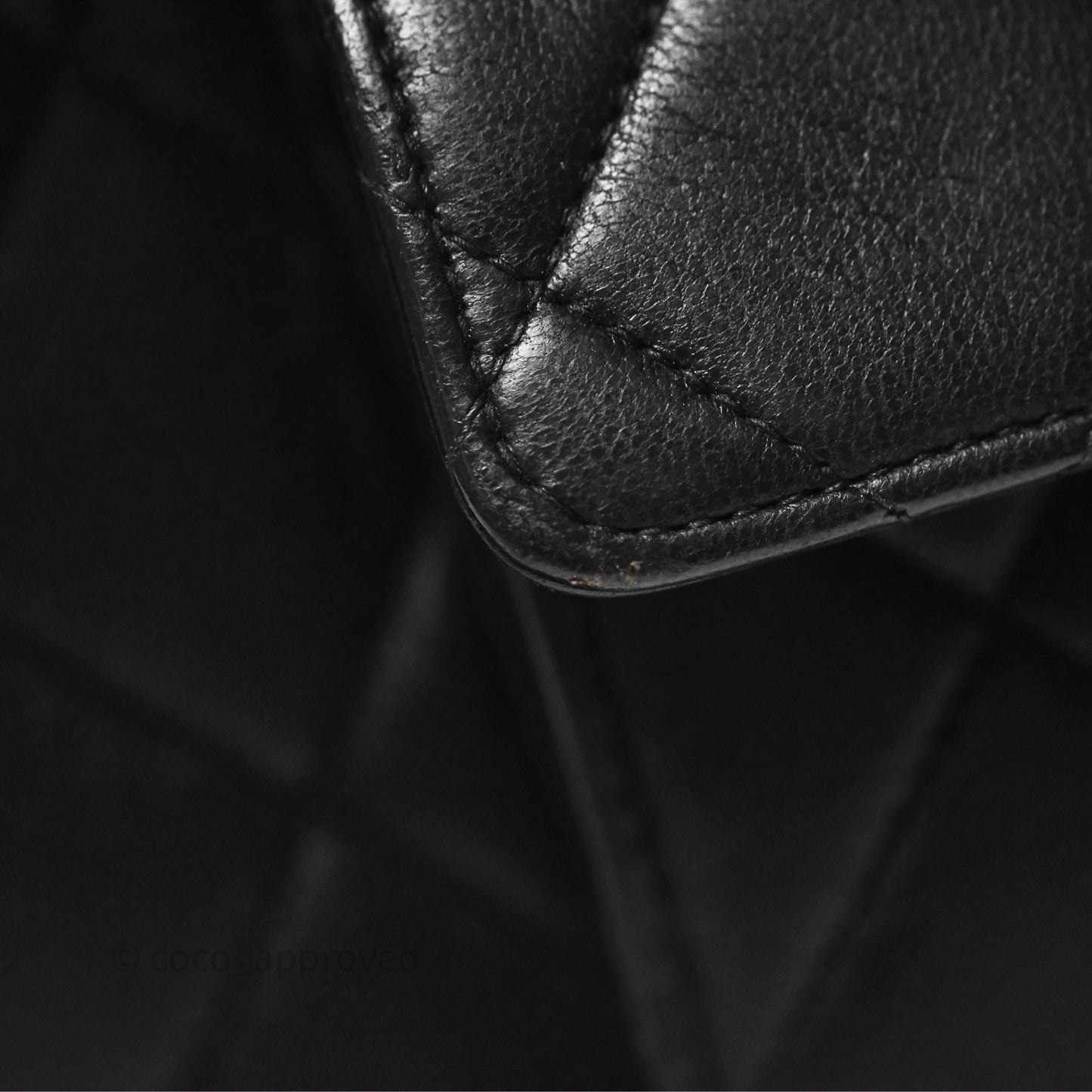 Chanel Vintage CC Duma Backpack Black Lambskin 24K Gold Hardware
