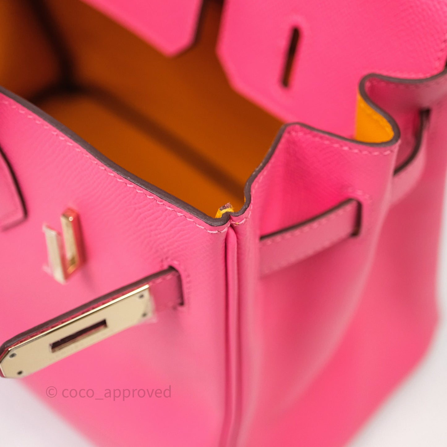 Hermès Birkin 30 Special Order Rose Azalée Permabrass Gold Hardware