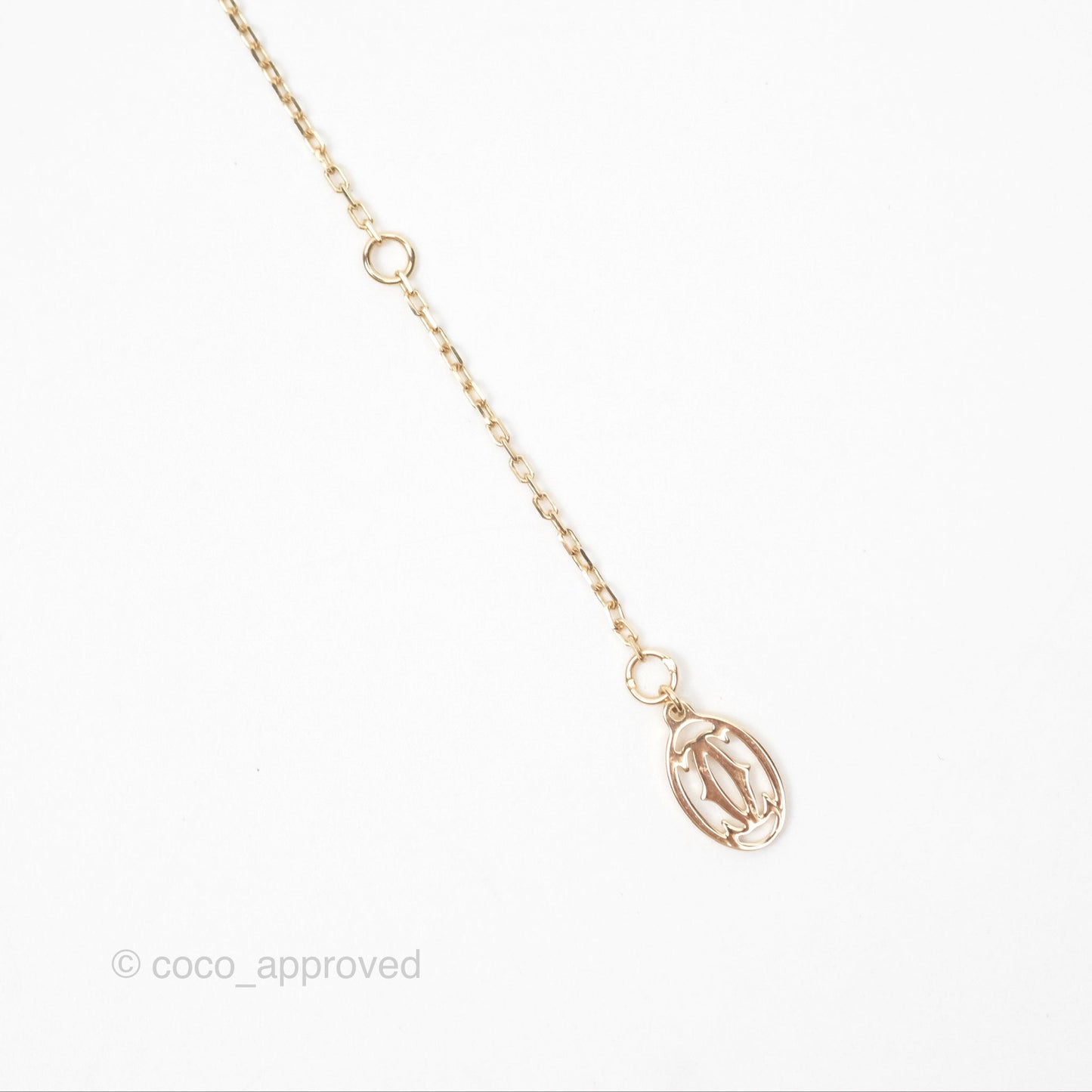 Cartier d'Amour Necklace Large Diamond 18K Gold
