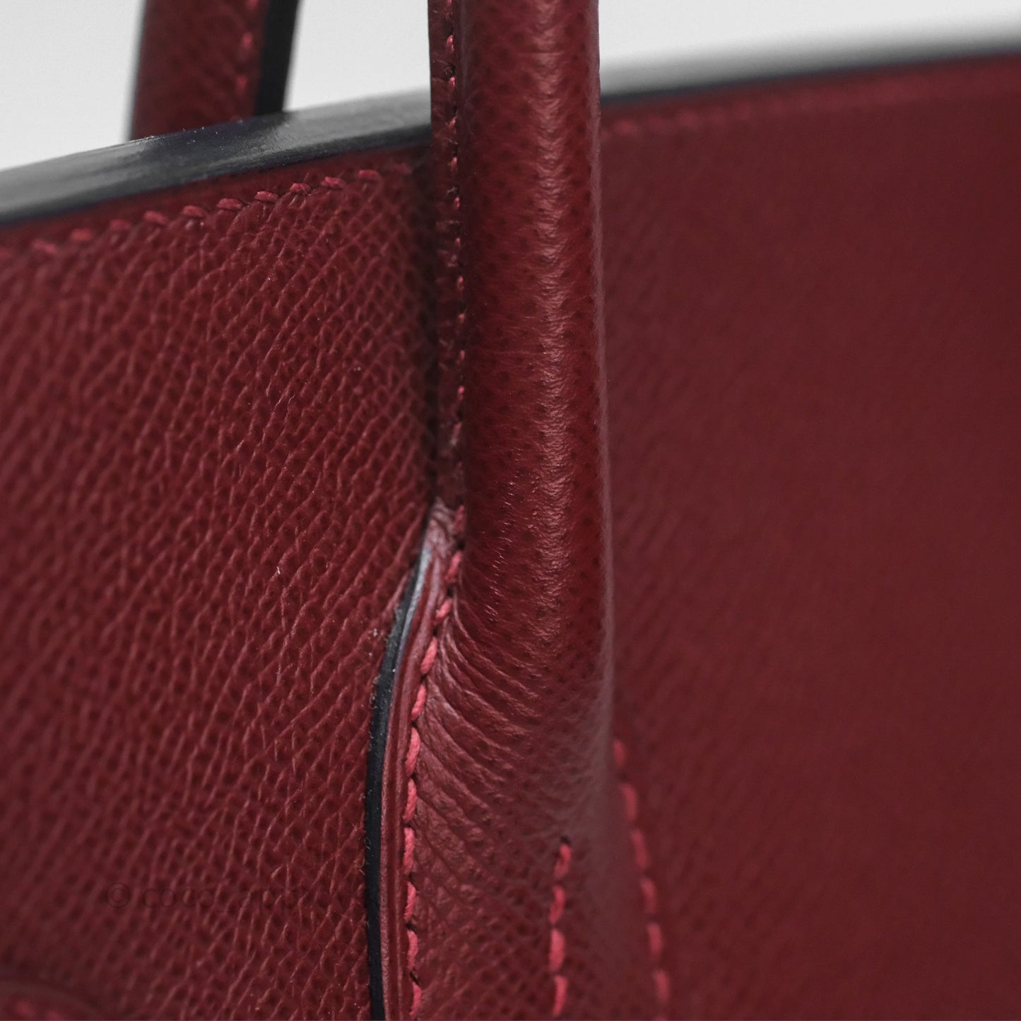 Hermès Birkin 30 Retourne Rouge H 55 Epsom Gold Hardware