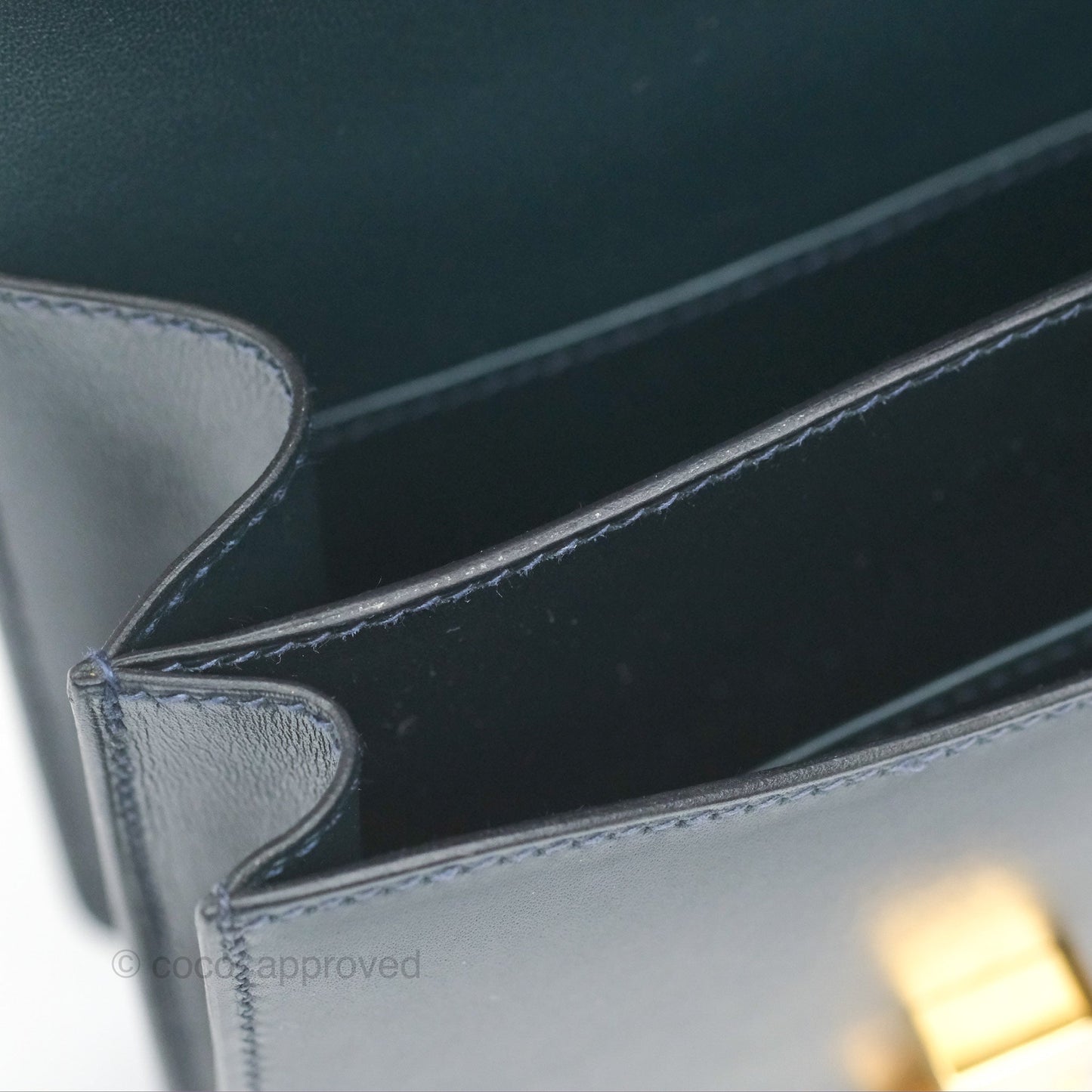 Hermès Constance Mini 18cm Veau Rousseau Veau Monsieur Gold Hardware