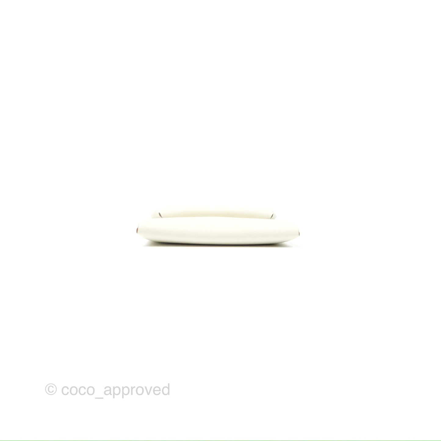 Hermès Bastia Coin Purse Mushroom Vert Fizz Evercolor