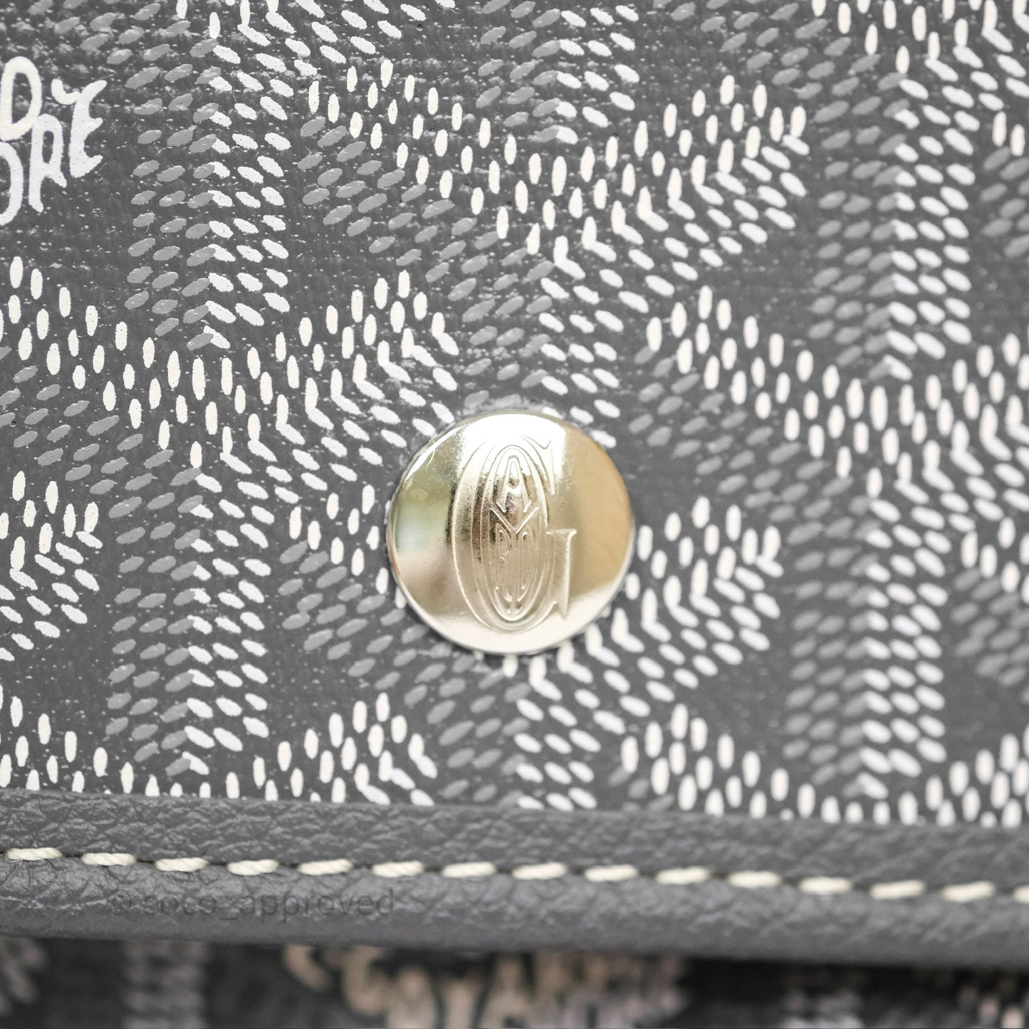 Goyard St. Louis Tote GM Grey