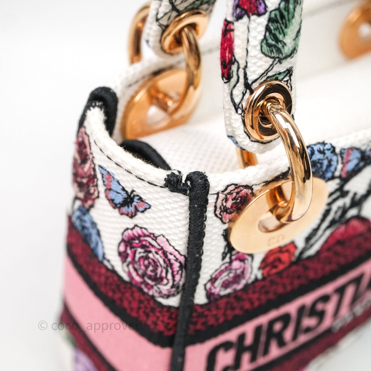 Christian Dior Mini Lady D-Lite Bag Florilegio Embroidered