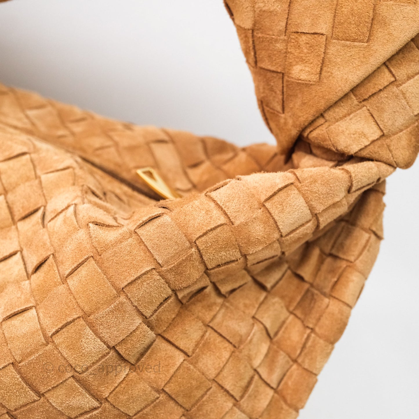 Bottega Veneta Classic Jodie Brown Suede Intrecciato
