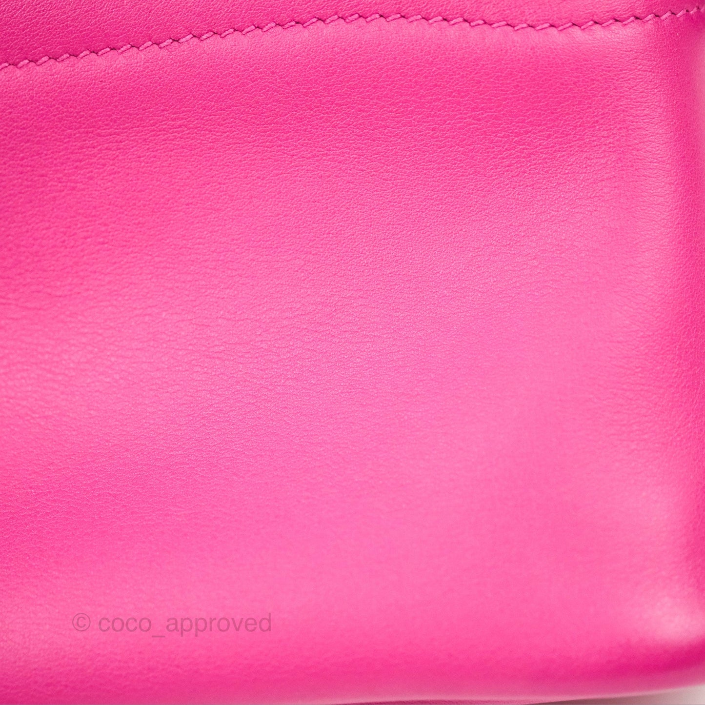 Hermès Bolide 27 Rose Pourpre Swift Palladium Hardware