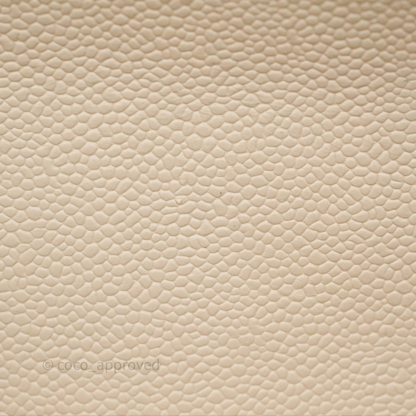 Chanel Medium Boy Chevron Beige Caviar Ruthenium Hardware