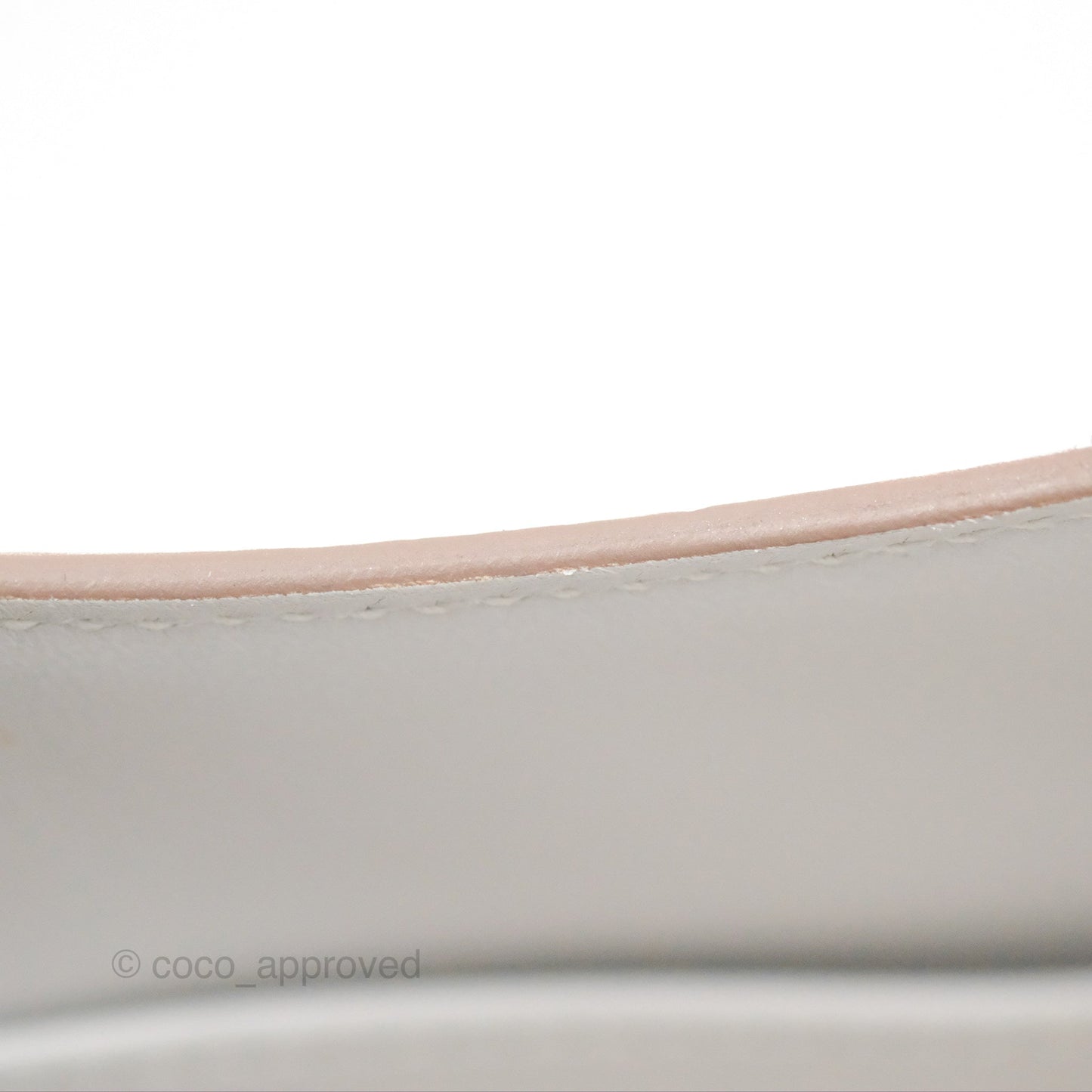 Hermès Constance Mini 18cm Mirror Gris Pale Epsom Gold Hardware