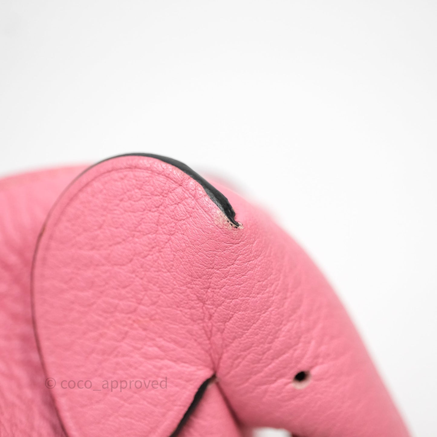 Loewe Elephant Coin Case Pink