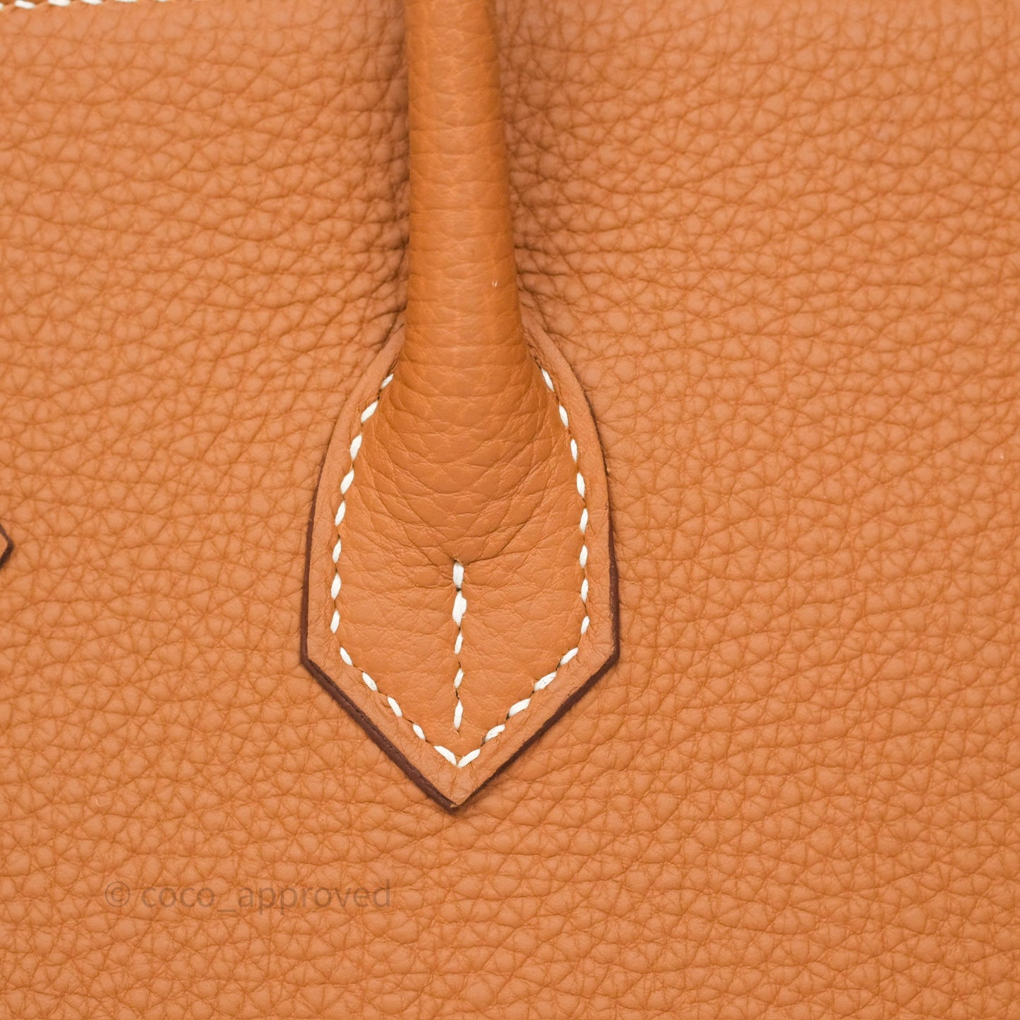 Hermes Birkin 25 Retourne Gold 37 Togo Gold Hardware