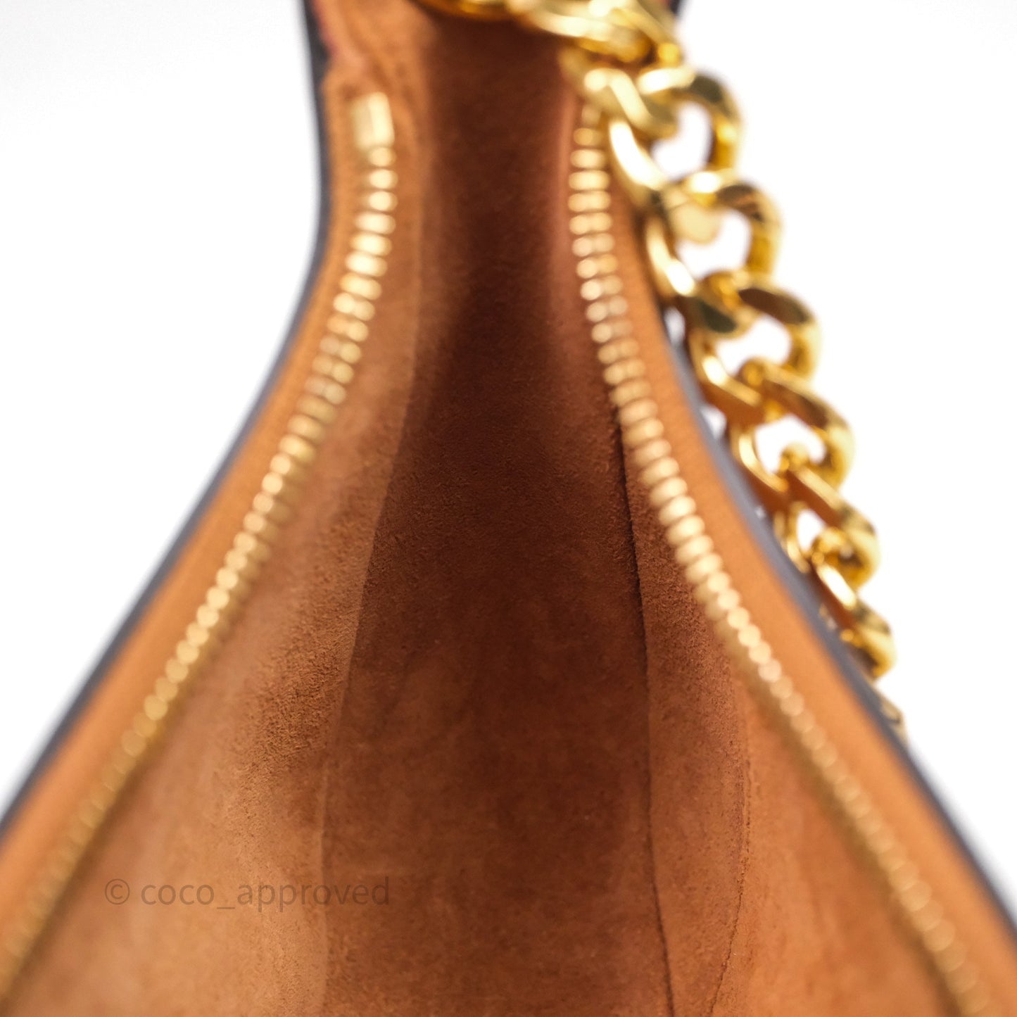 Celine Medium Ava Chain Bag Calfskin Tan
