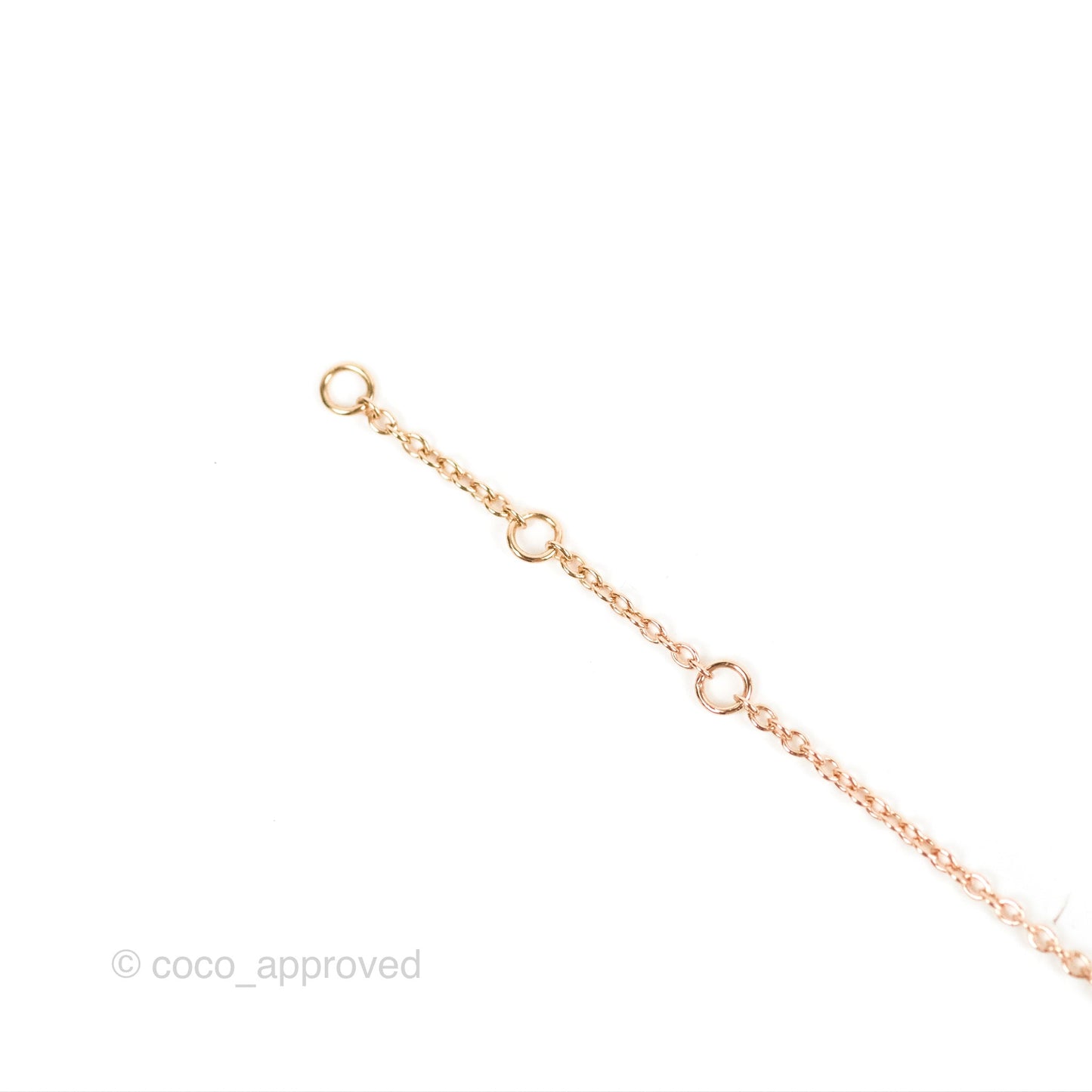 Chanel Coco Crush Necklace Beige Gold