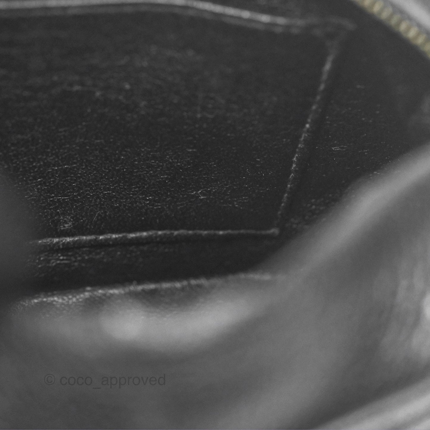 Chanel Vintage Small Camera Bag Black Caviar Gold Hardware