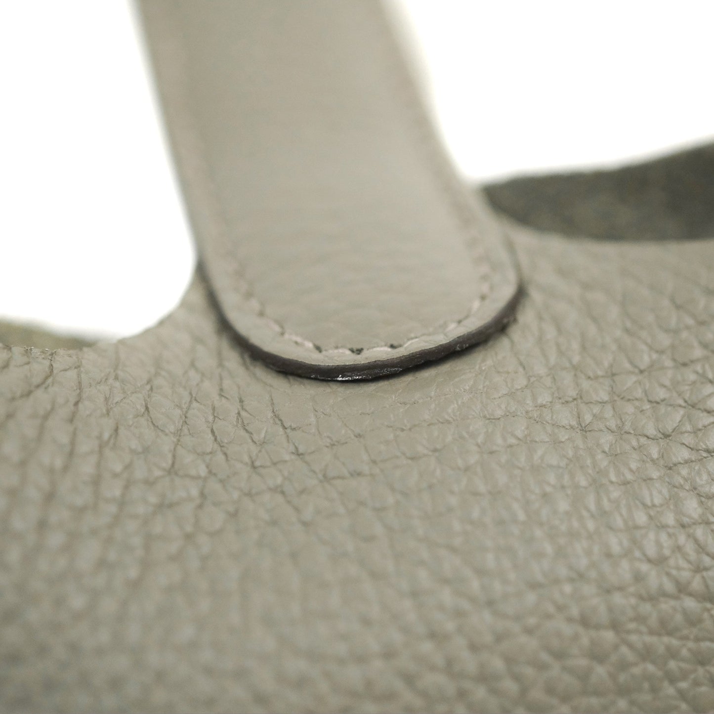 Hermès Picotin Lock 18 Gris Meyer 0L Taurillon Clemence Gold Hardware