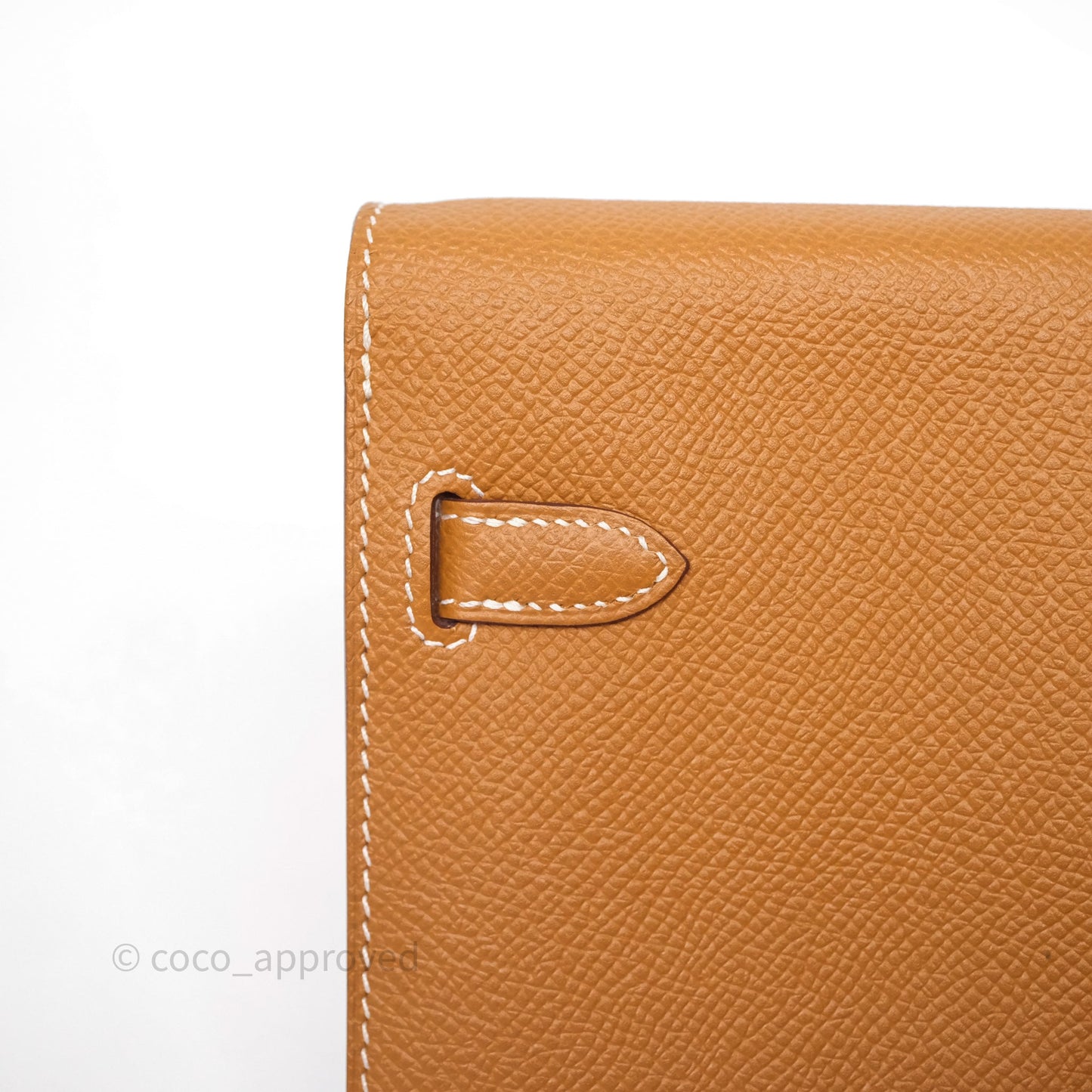 Hermès Kelly To Go Wallet Gold 37 Epsom Gold Hardware