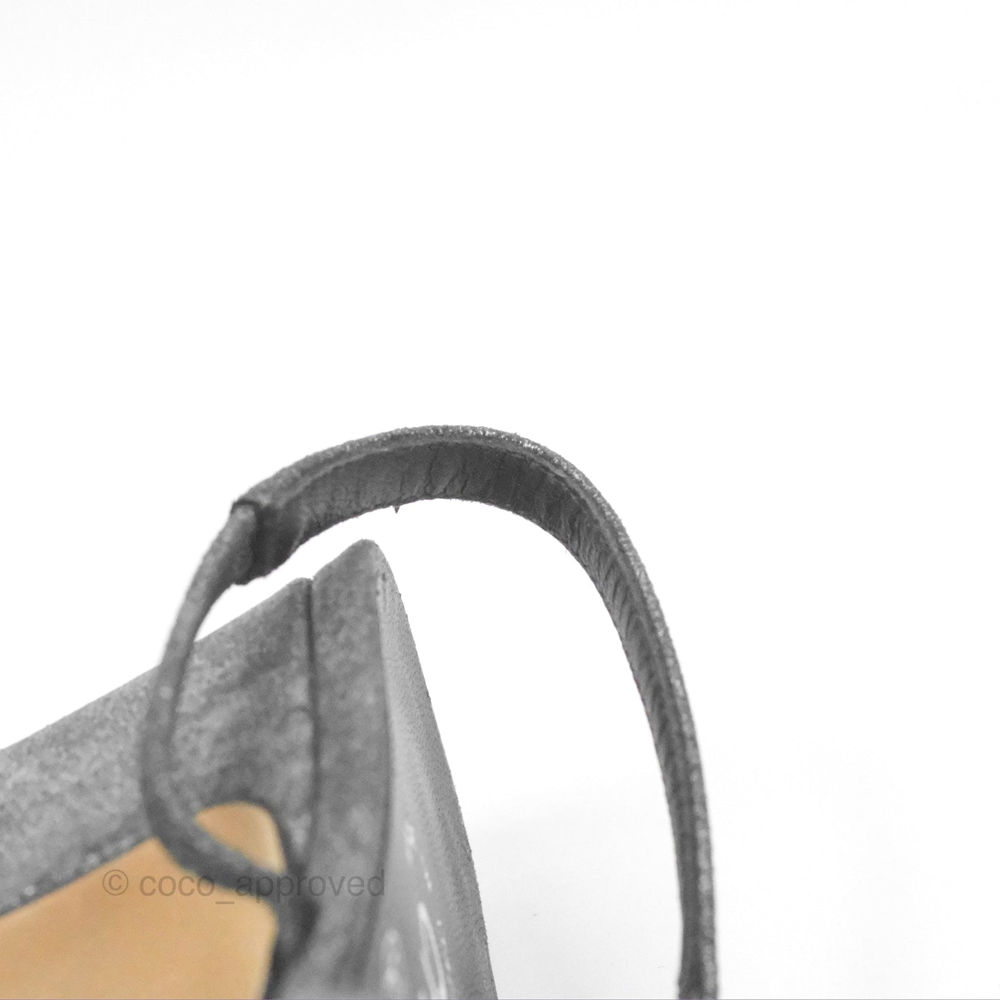 Chanel Classic Slingback Pumps Metallic Lambskin Silver Black