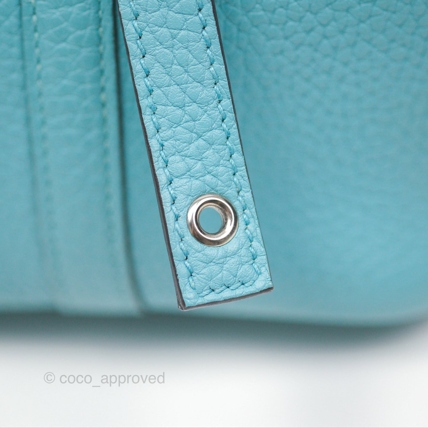 Hermès Picotin Lock 18 Bleu Saint Cyr 3Z Clemence Palladium Hardware