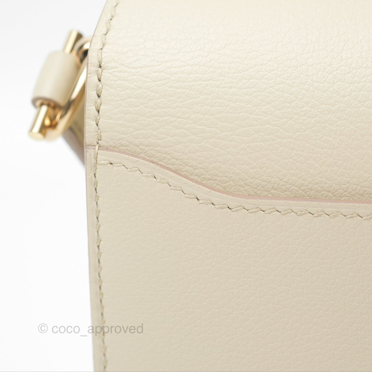 Hermès Roulis Mini 18 Beton Evercolor Permabrass Hardware