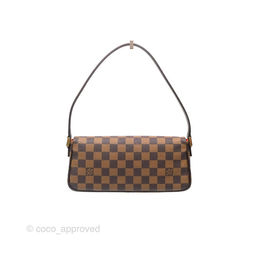 Louis Vuitton Recoleta Bag Damier Ebene Canvas
