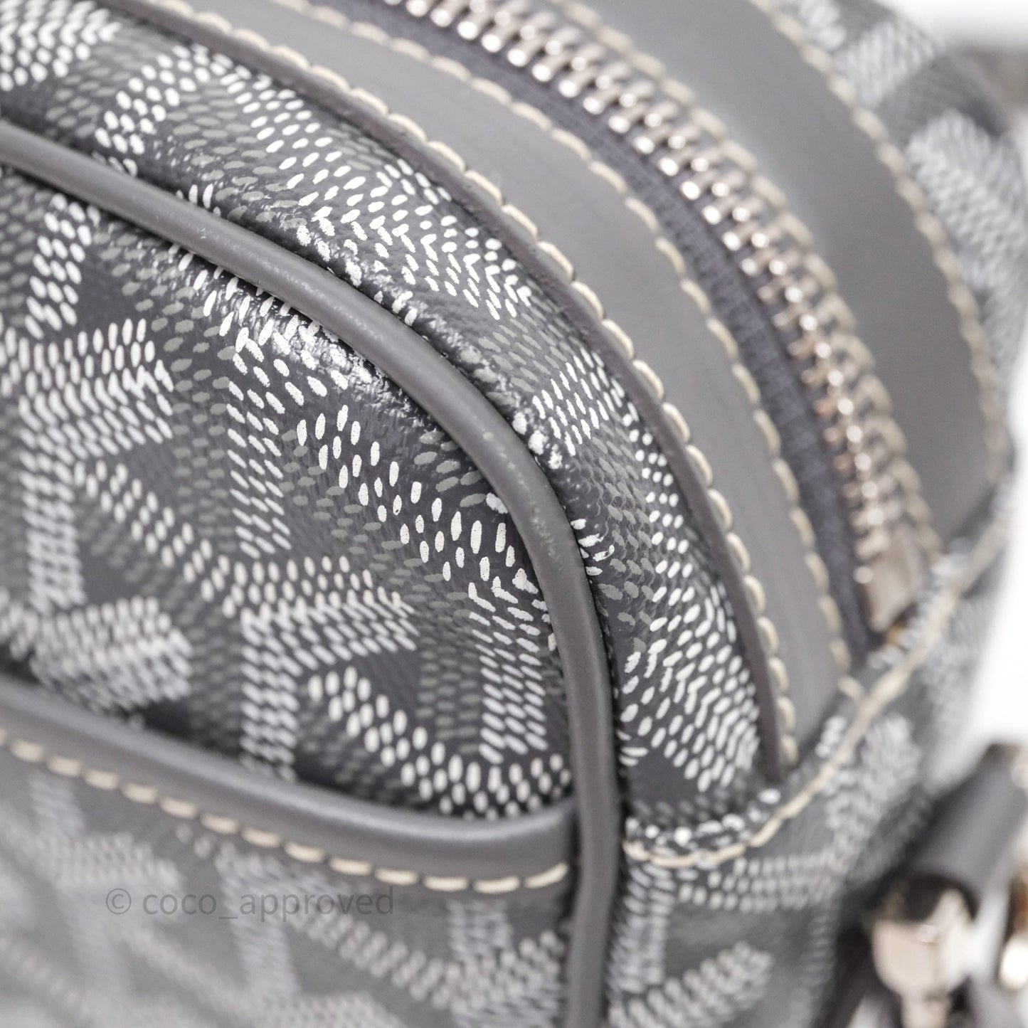 Goyard Cap-Vert PM Bag Grey Goyardine