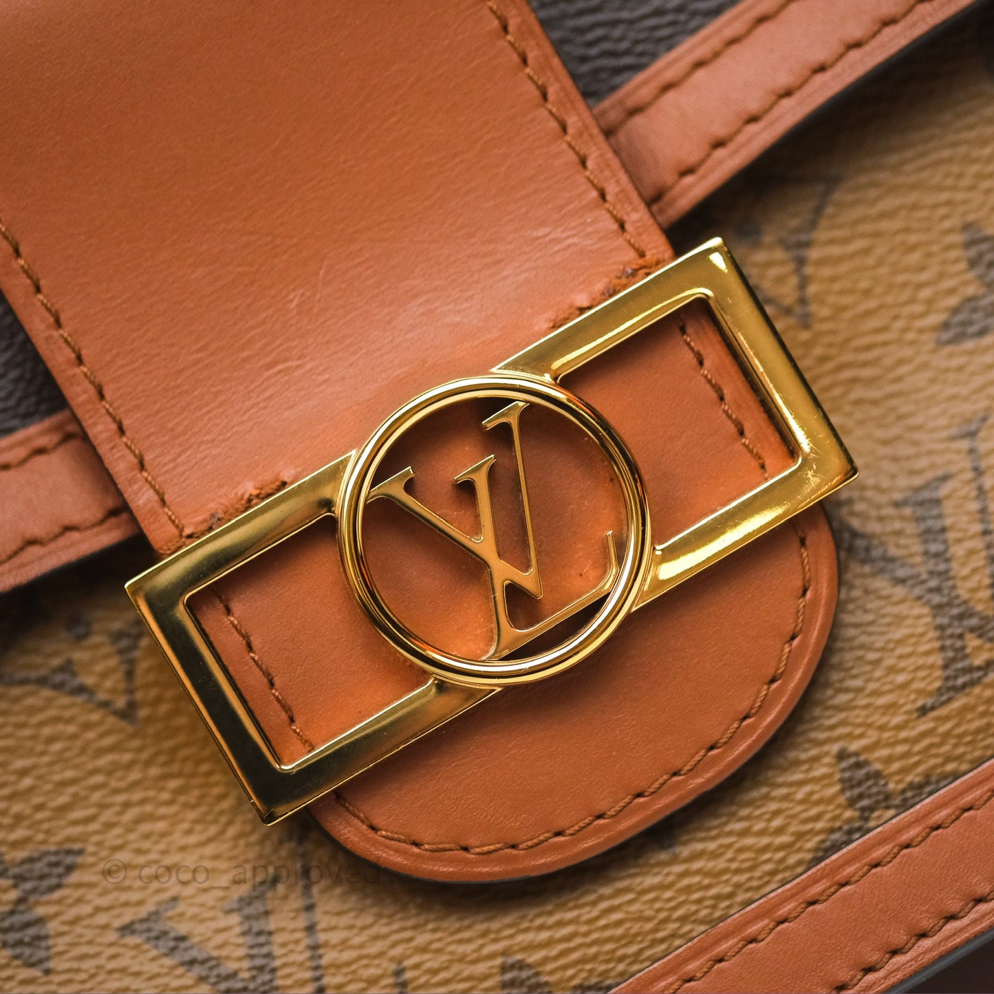 Louis Vuitton Dauphine Bag MM Monogram Canvas