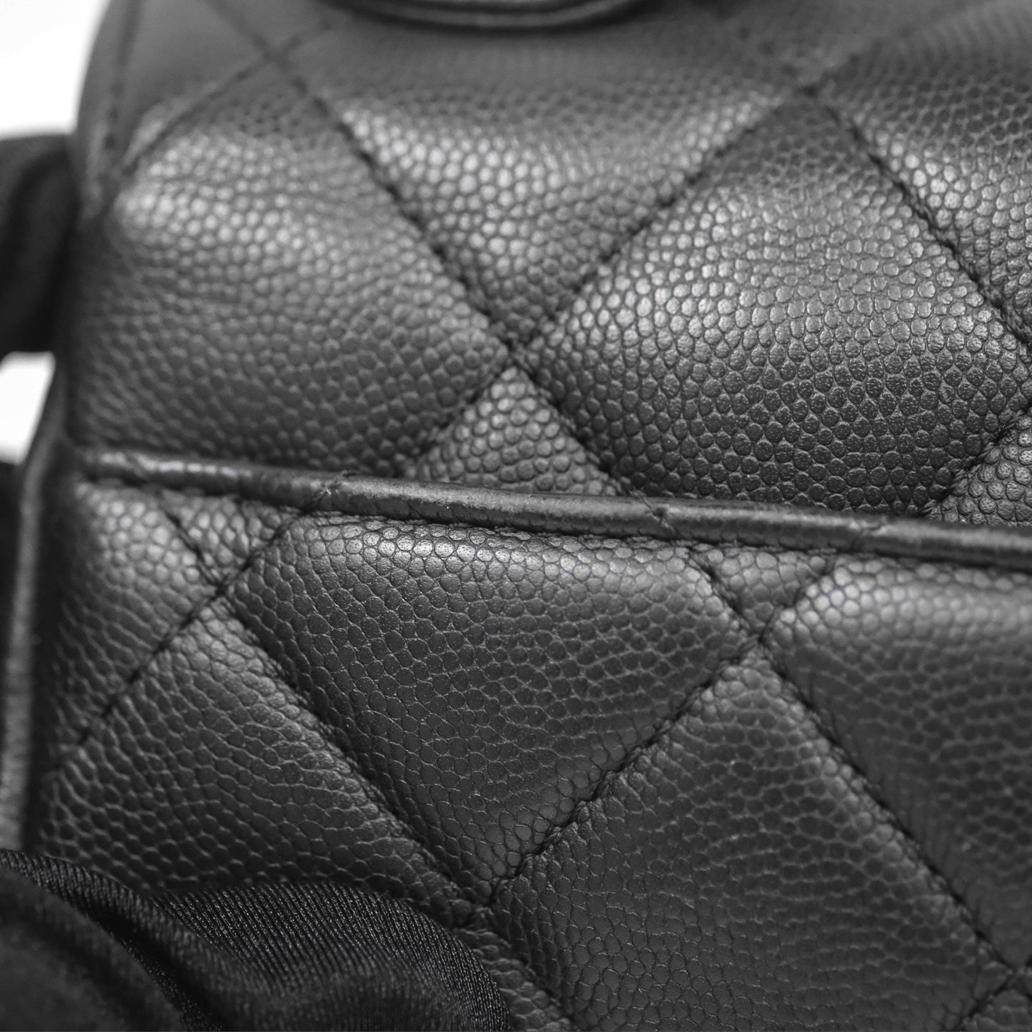 Chanel Quilted Small Business Affinity Flap Black Caviar Gold Hardware
