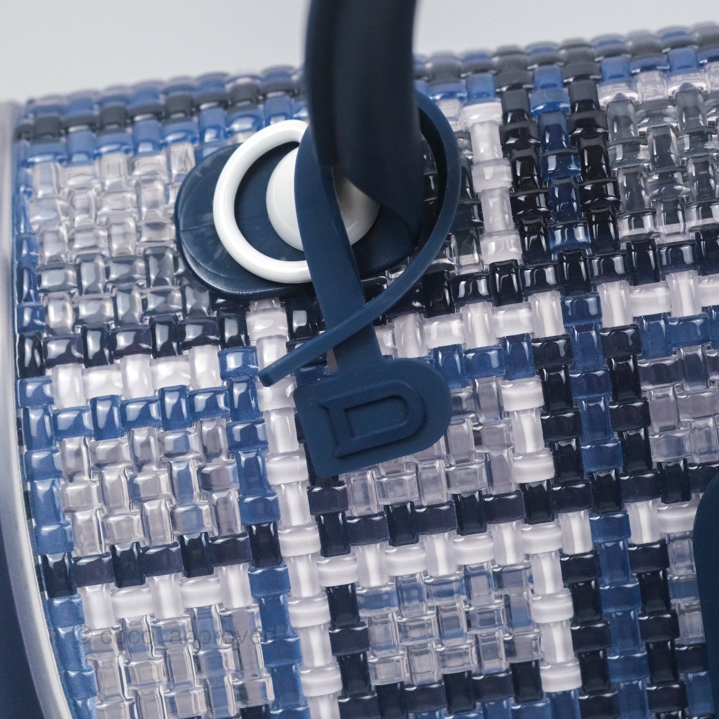 Delvaux Brillant MM Bag PVC Navy