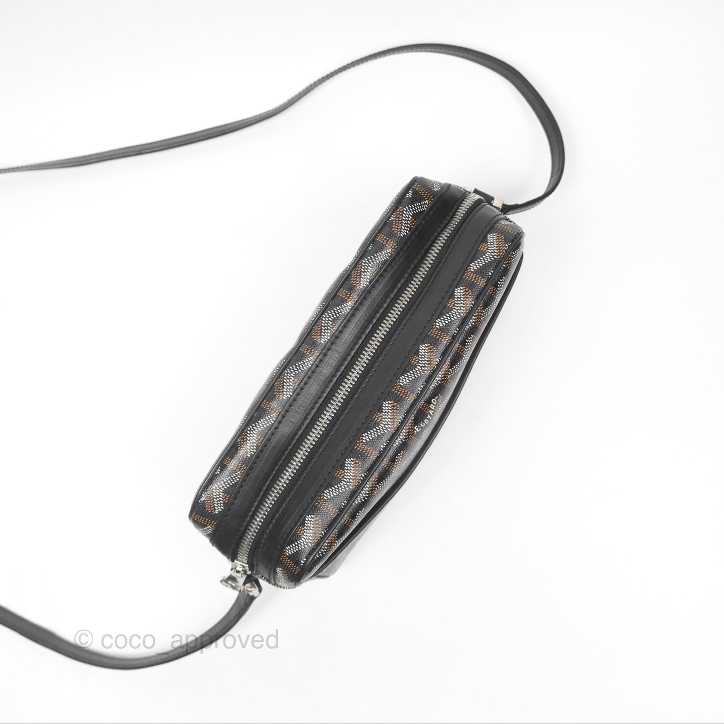 Goyard Cap-Vert PM Bag Black Goyardine