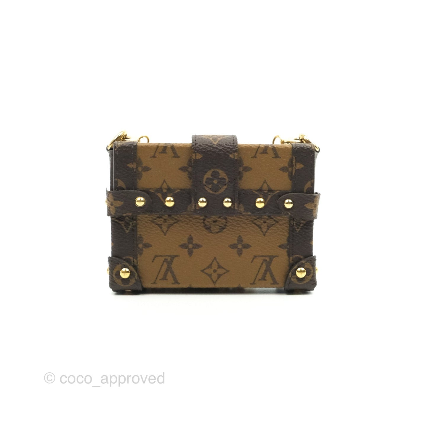 Louis Vuitton Reverse Monogram Essential Trunk Black