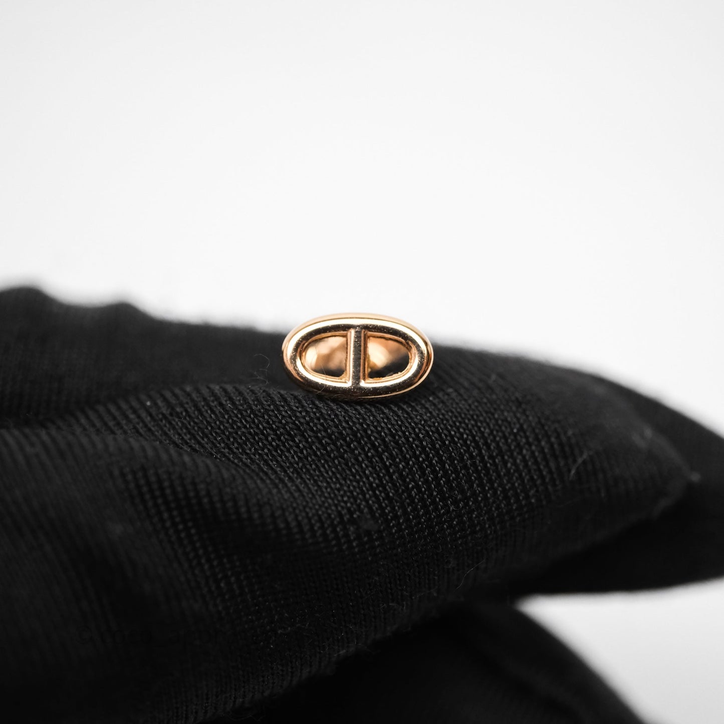 Hermès Chaine d'Ancre Earrings Rose Gold