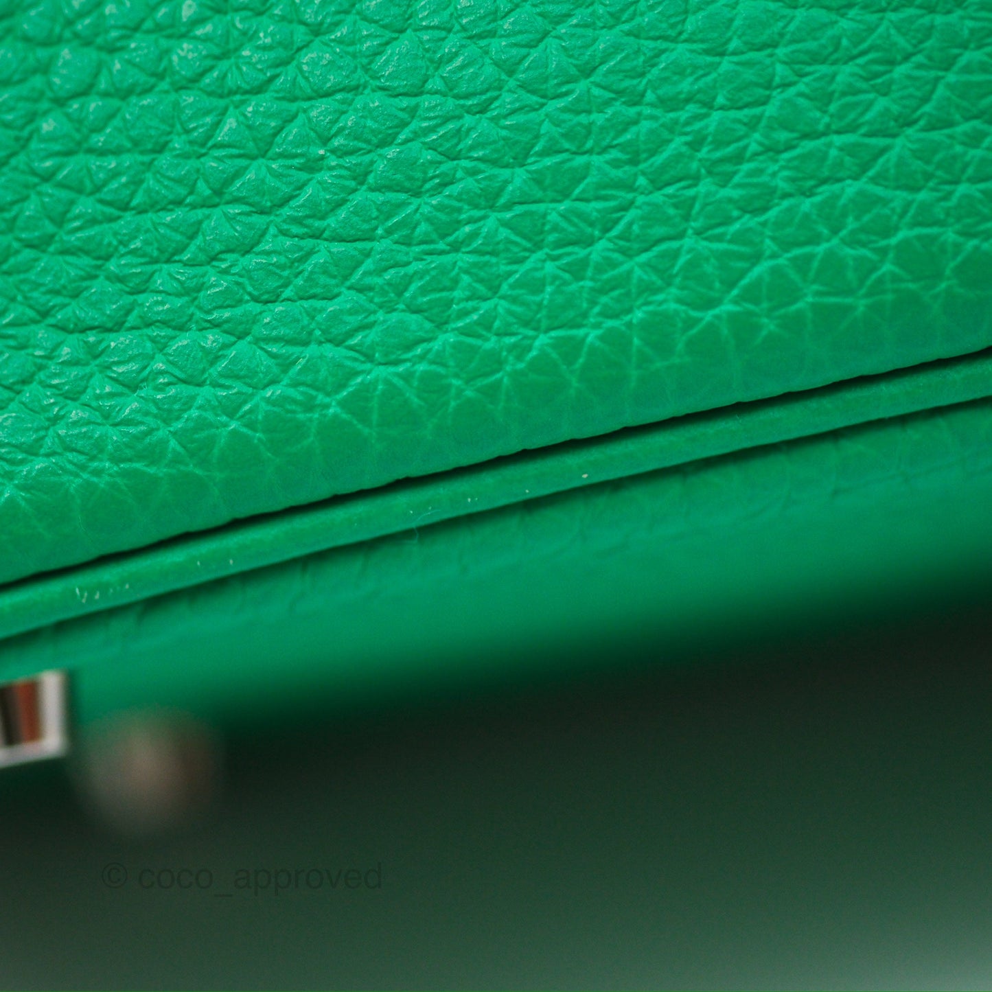 Hermès Mini Lindy 20 Menthe 6W Clemence Palladium Hardware