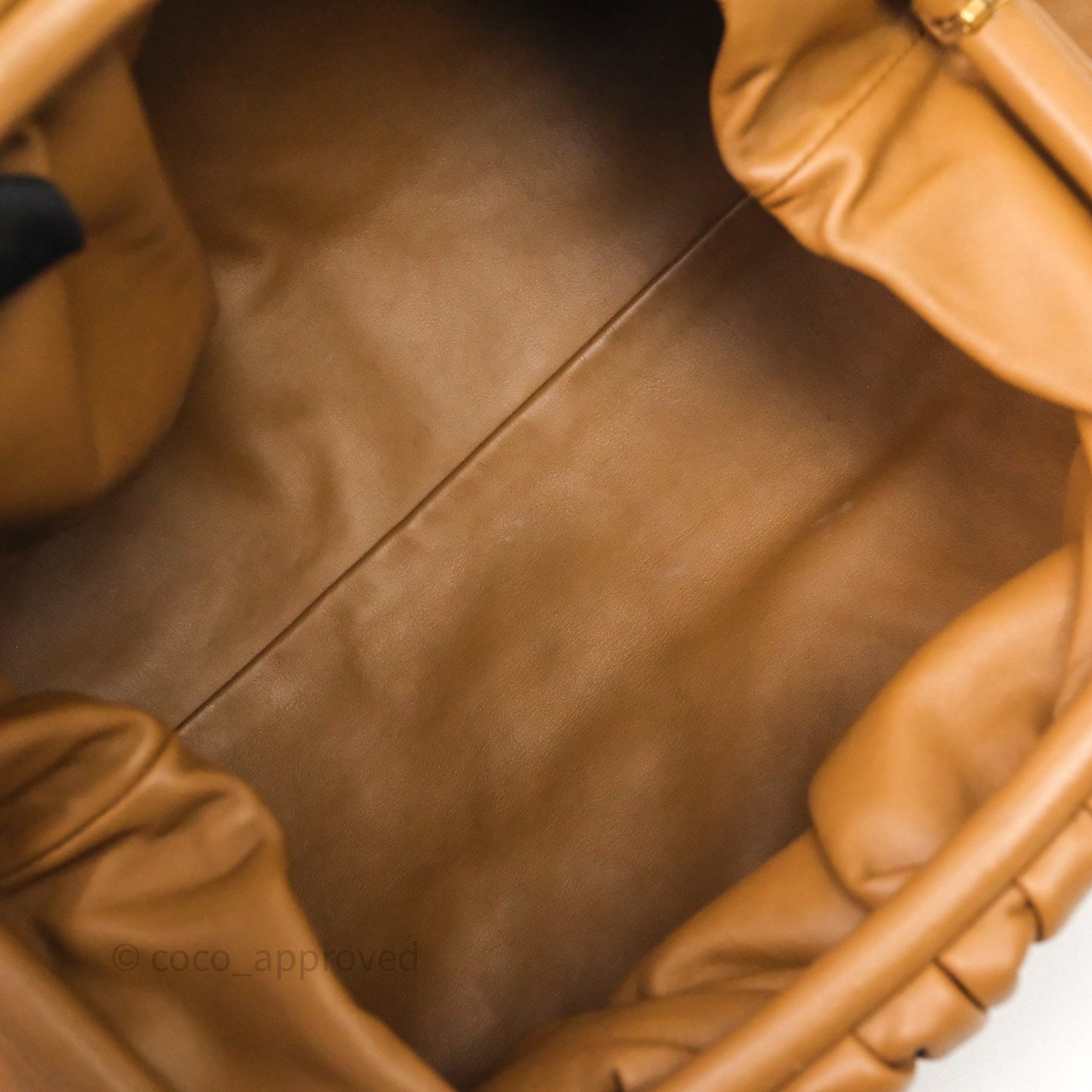 Bottega Veneta The Pouch Camel Butter Calfskin