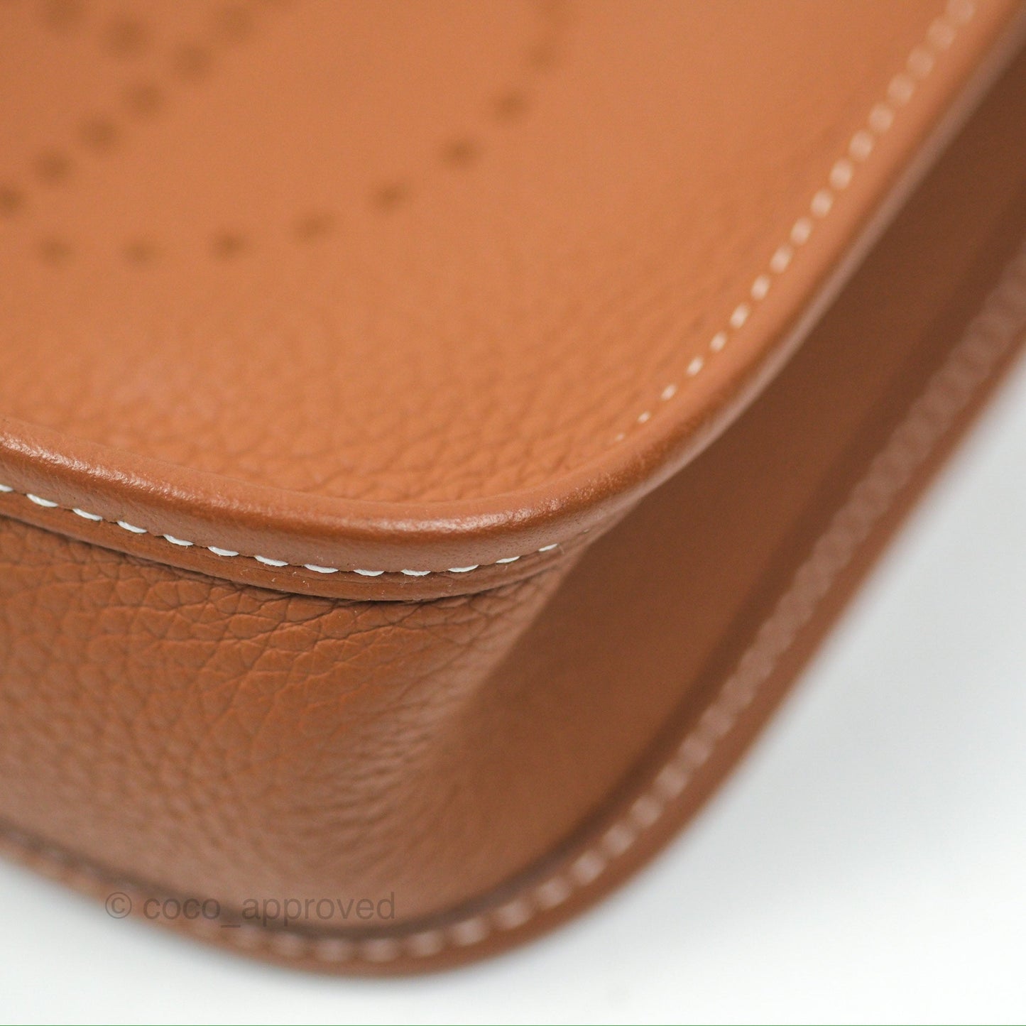 Hermès Mini Evelyne 16 Gold Clemence Sangle Flipperball Pladium Hardware