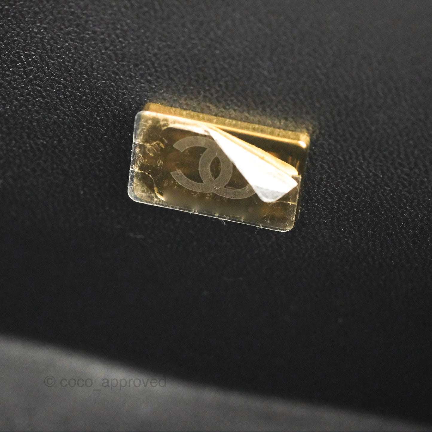 Chanel Small Boy Black Caviar Aged Gold Hardware