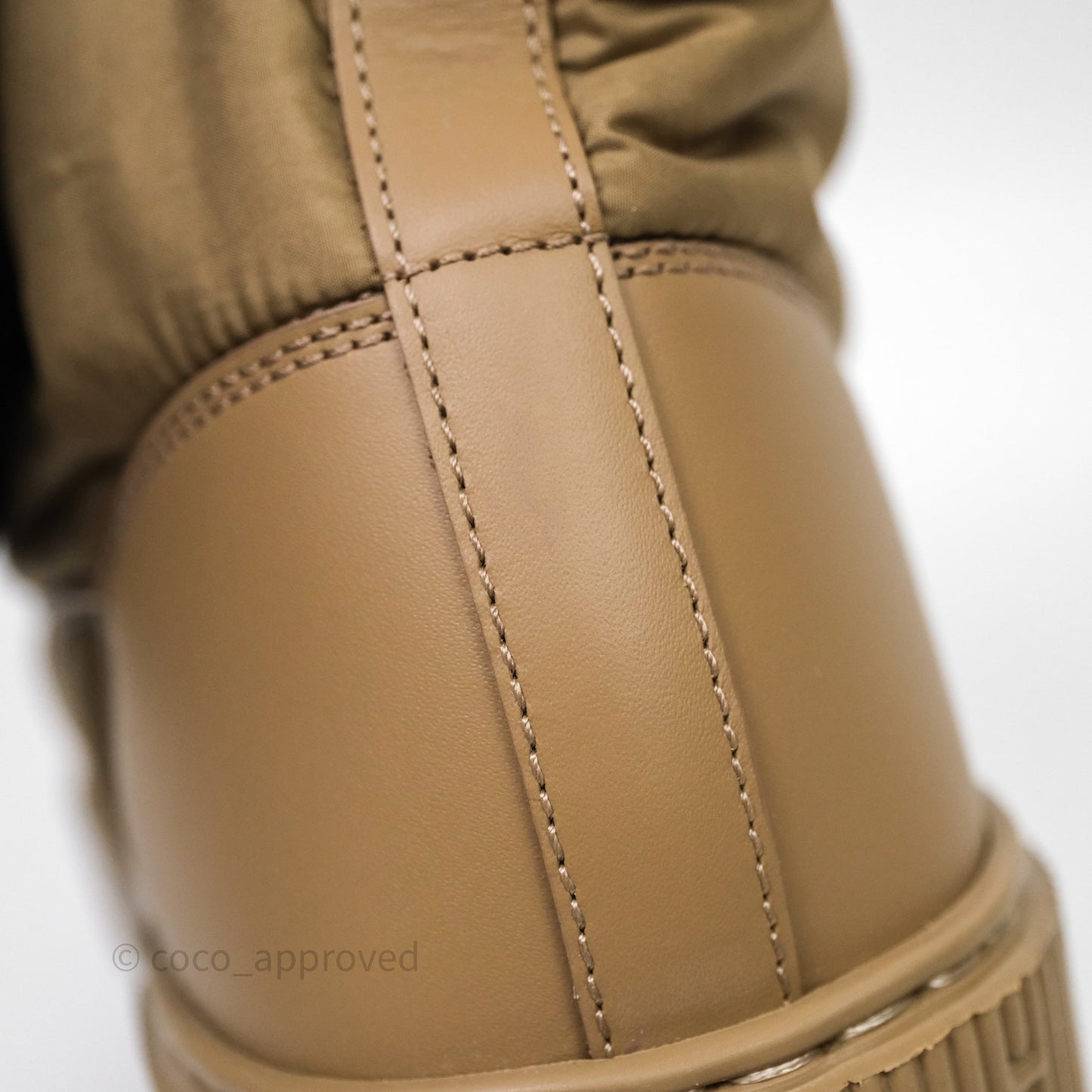 Hermes Fresh Ankle Boots Beige Size 35.5