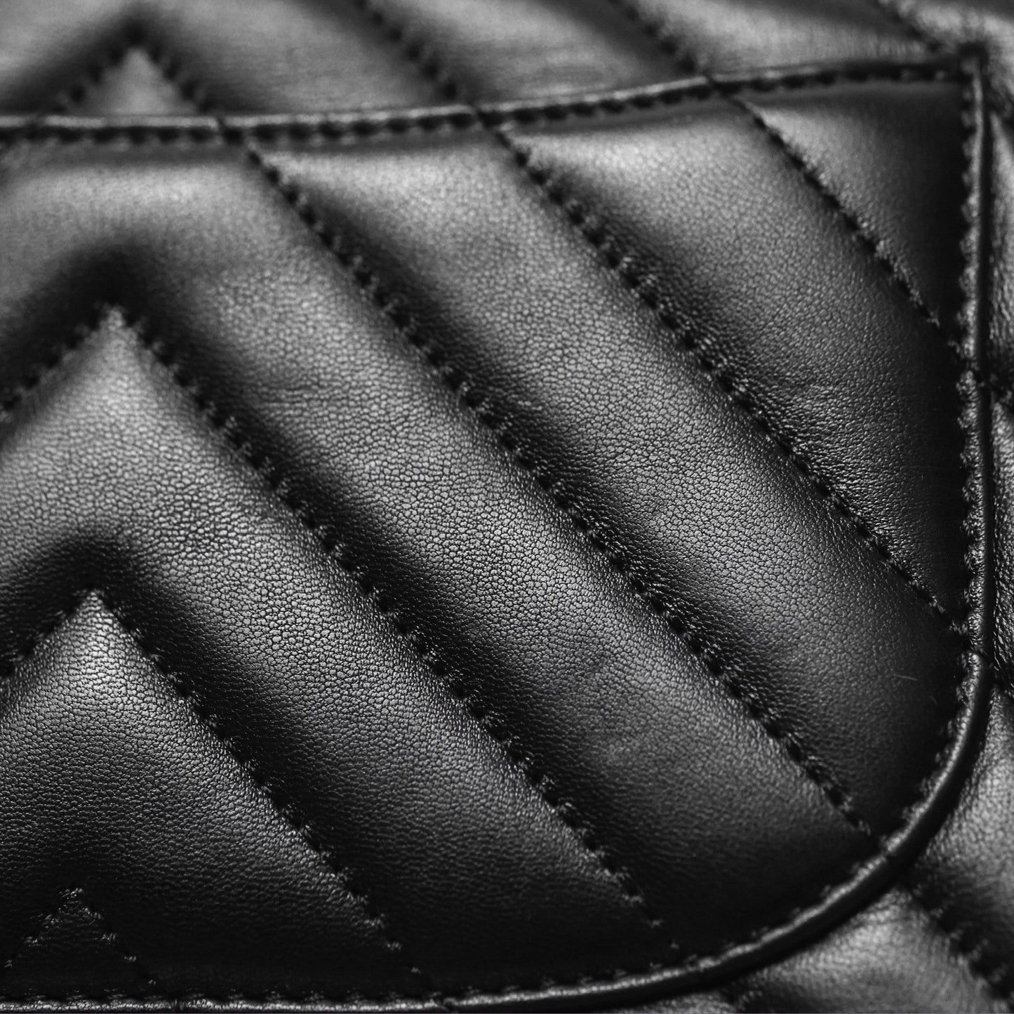 Chanel Small Trendy CC Black Chevron Lambskin Gold Hardware