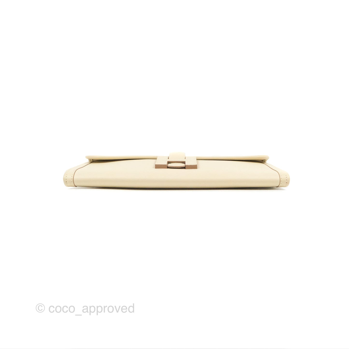 Hermès Jige Elan 29 Clutch Craie Swift